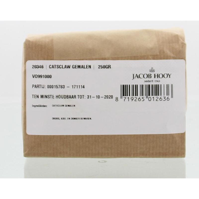 Jacob Hooy Cats claw gemalen