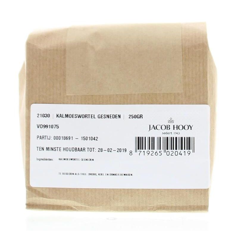 Jacob Hooy Kalmoeswortel ongeschild gesneden 250 gram