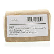 Jacob Hooy Zedoaria wortel/zitwerwortel 250 gram