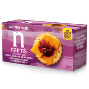 Nairns Volkoren crackers seeded glutenvrij 137 gram