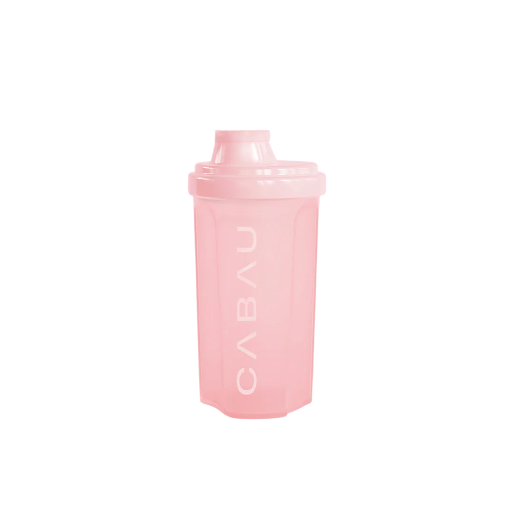 Cabau Lifestyle Shaker Transparant Pink 1 st