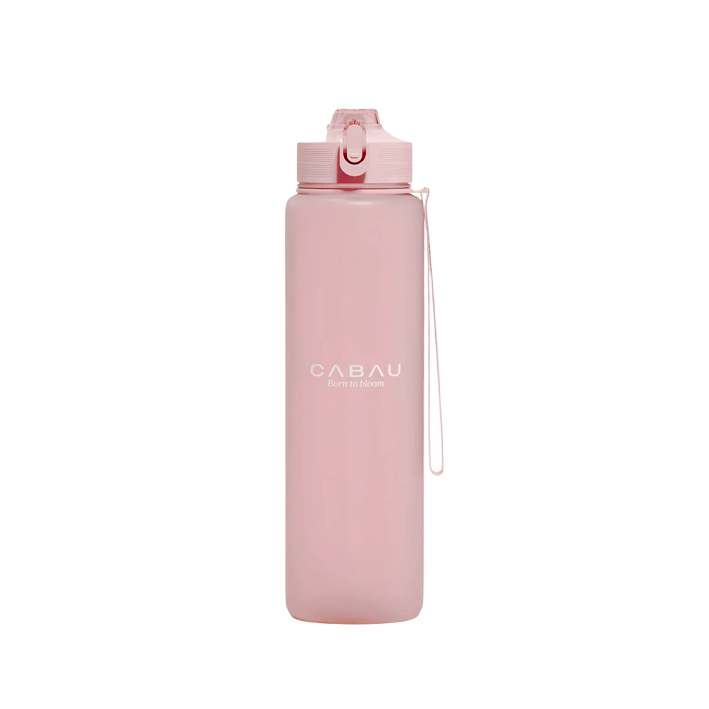 Cabau Lifestyle Bloom Water Bottle Soft pink 1 st