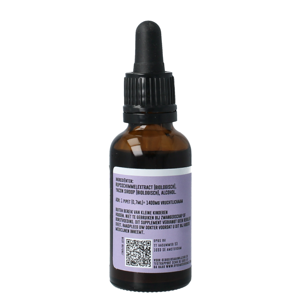 Opus Mushrooms Cordyceps sinensis 2:1 biologisch 30 ml