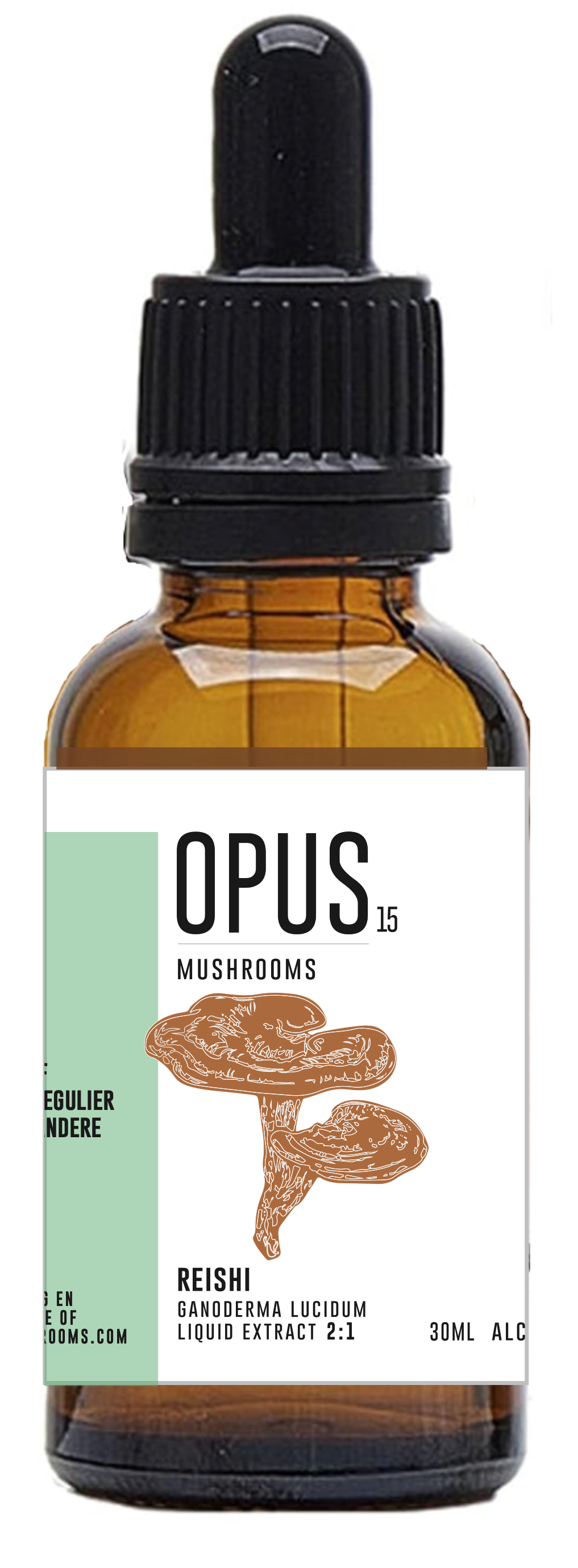 Opus Mushrooms Reishi 2:1 bio 30 ml