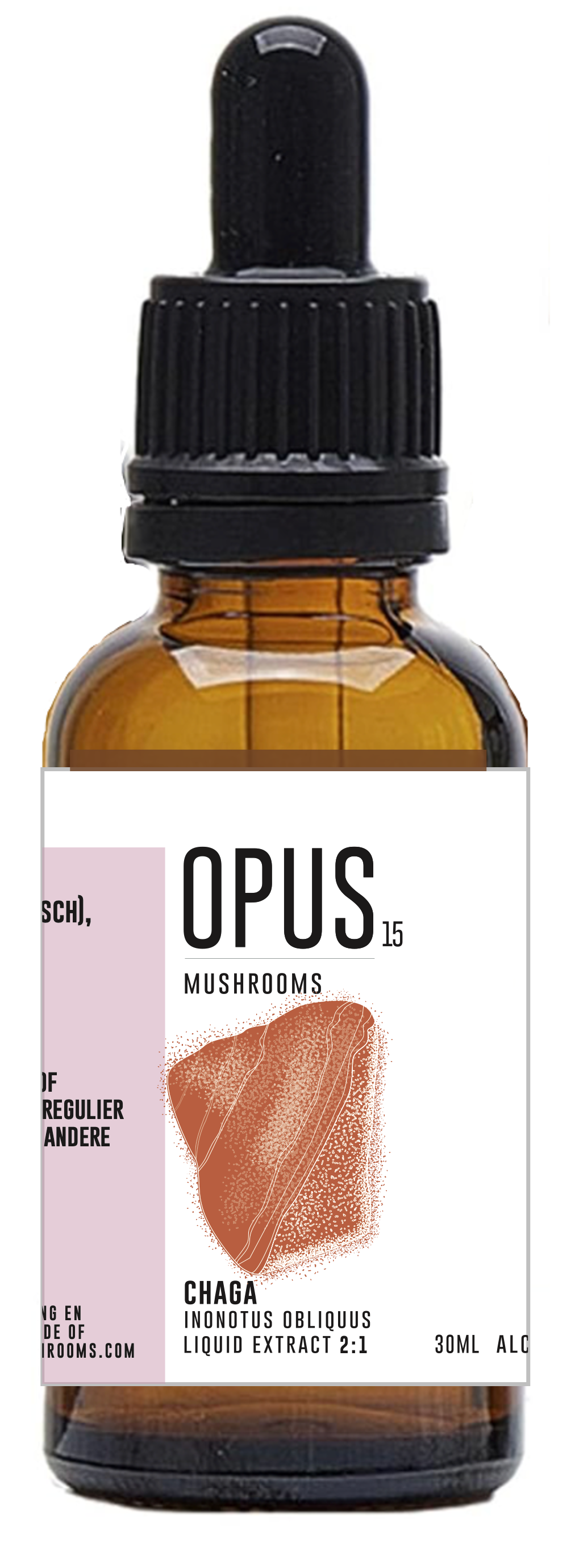 Opus Mushrooms Chaga 2:1 bio 30 ml