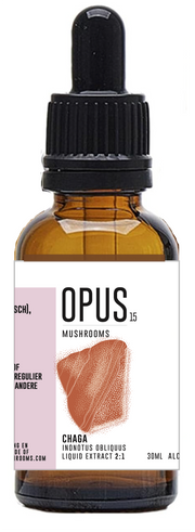 Opus Mushrooms Chaga 2:1 bio 30 ml