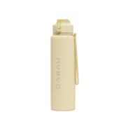 Cabau Lifestyle Bloom Bottle - Stainless Steel Butter Yellow 1 st
