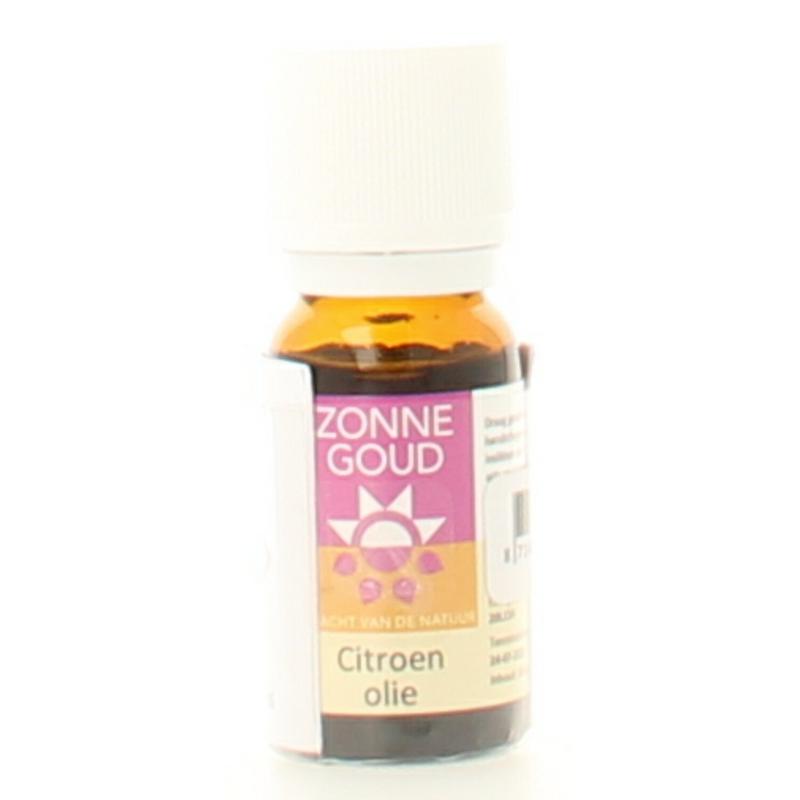 Zonnegoud Citroen etherische olie 10 ml