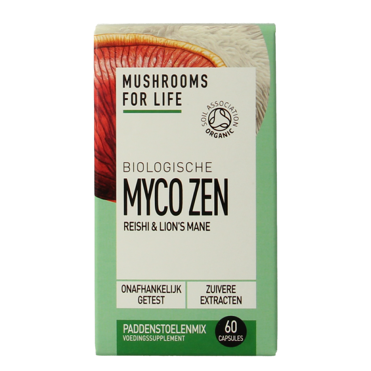 Mushrooms For Life Myco zen biologisch 60 capsules