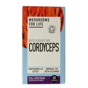 Mushrooms For Life Cordyceps biologisch 60 capsules