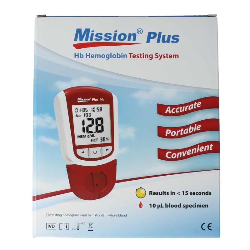 Mission Hematocriet HB+ meter startkit