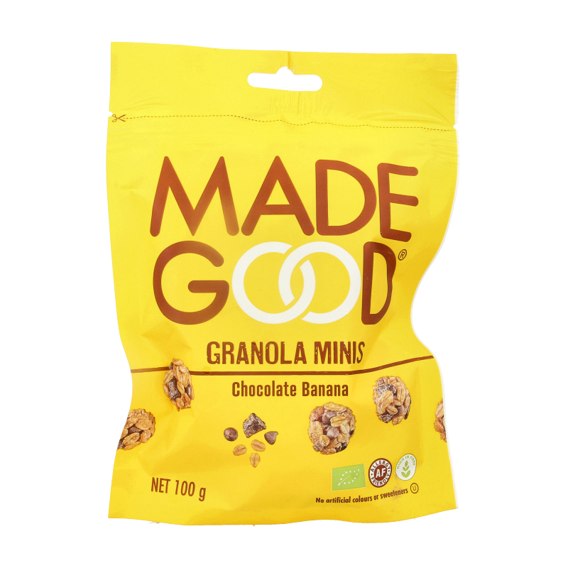 Made Good Granola minis chocolate banana bio 100 gram