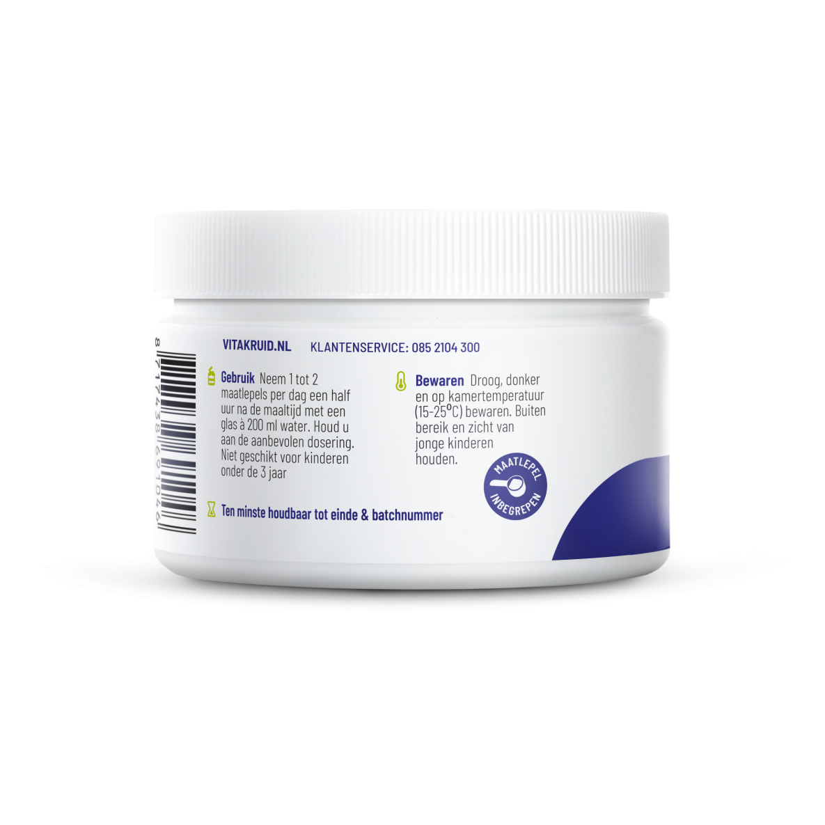 Vitakruid Magnesium Malaat met P-5-P 120 gram