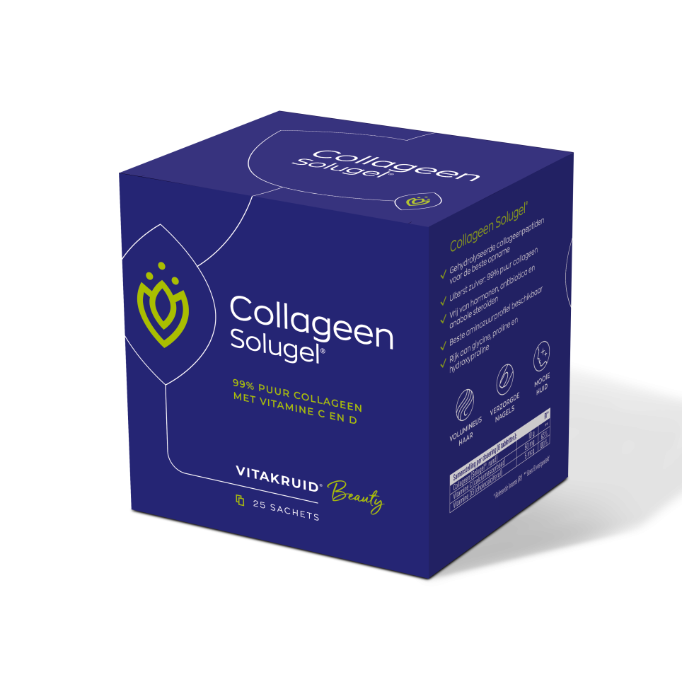 Vitakruid Collageen Solugel 25 sachets 250 gram