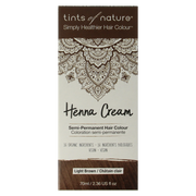 Tints Of Nature Henna cream light brown semi permanent 70 ml
