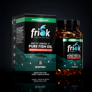 Frisk Omega 3 pure visolie – DHA & EPA 60 softgels