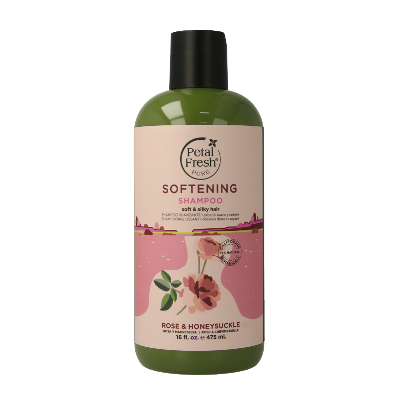 Petal Fresh Shampoo rose & honeysuckle 475 ml (afbeelding 2)