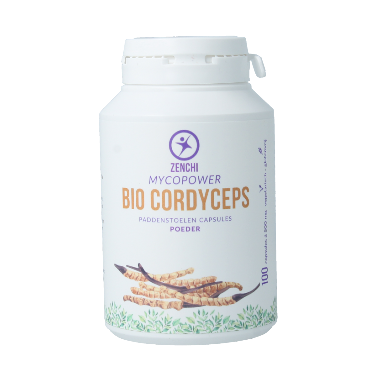 Mycopower Cordyceps sinensis biologisch 100 capsules