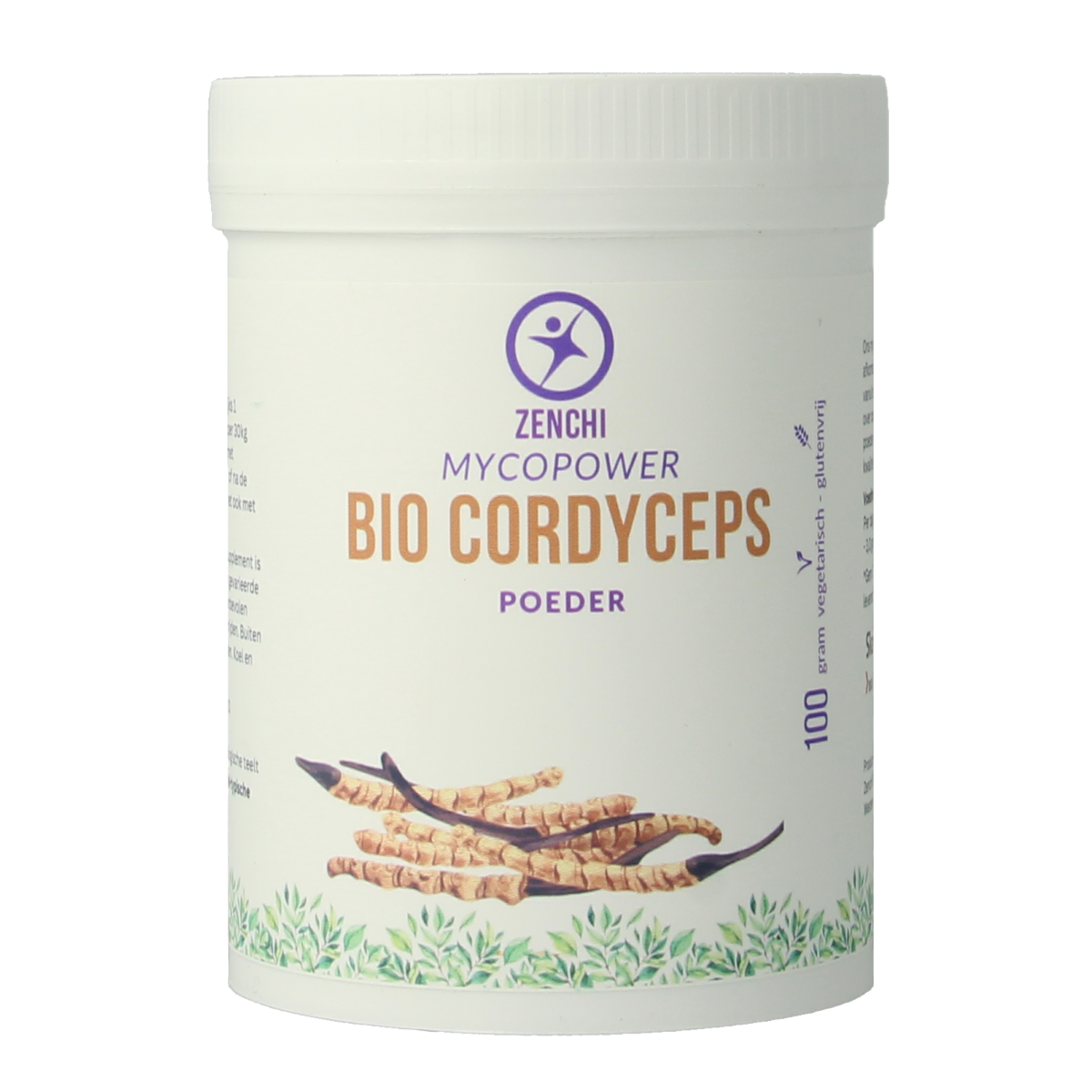 Mycopower Cordyceps sinensis poeder biologisch 100 gram