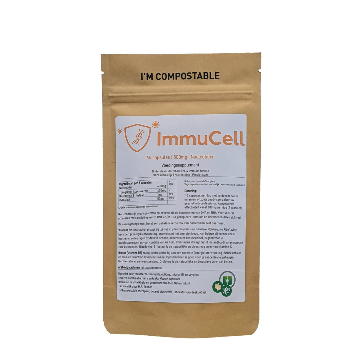 Natuurlijk.fit Immucell 60 vcaps