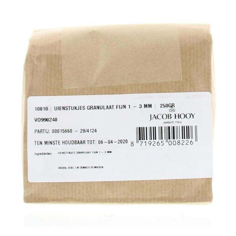 Jacob Hooy Uienstukjes granulaat 250 gram
