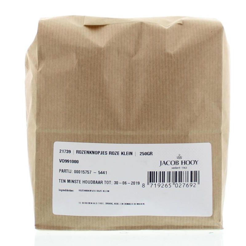 Jacob Hooy Rozenknopjes roze klein 250 gram