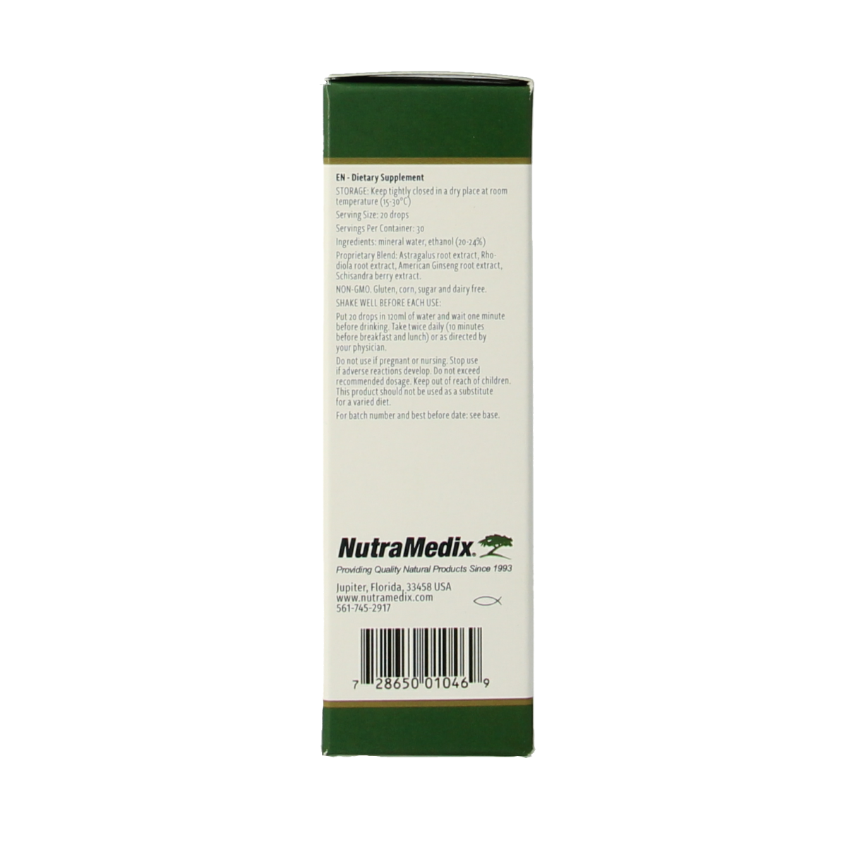 Nutramedix Adrenal energy support 30 ml