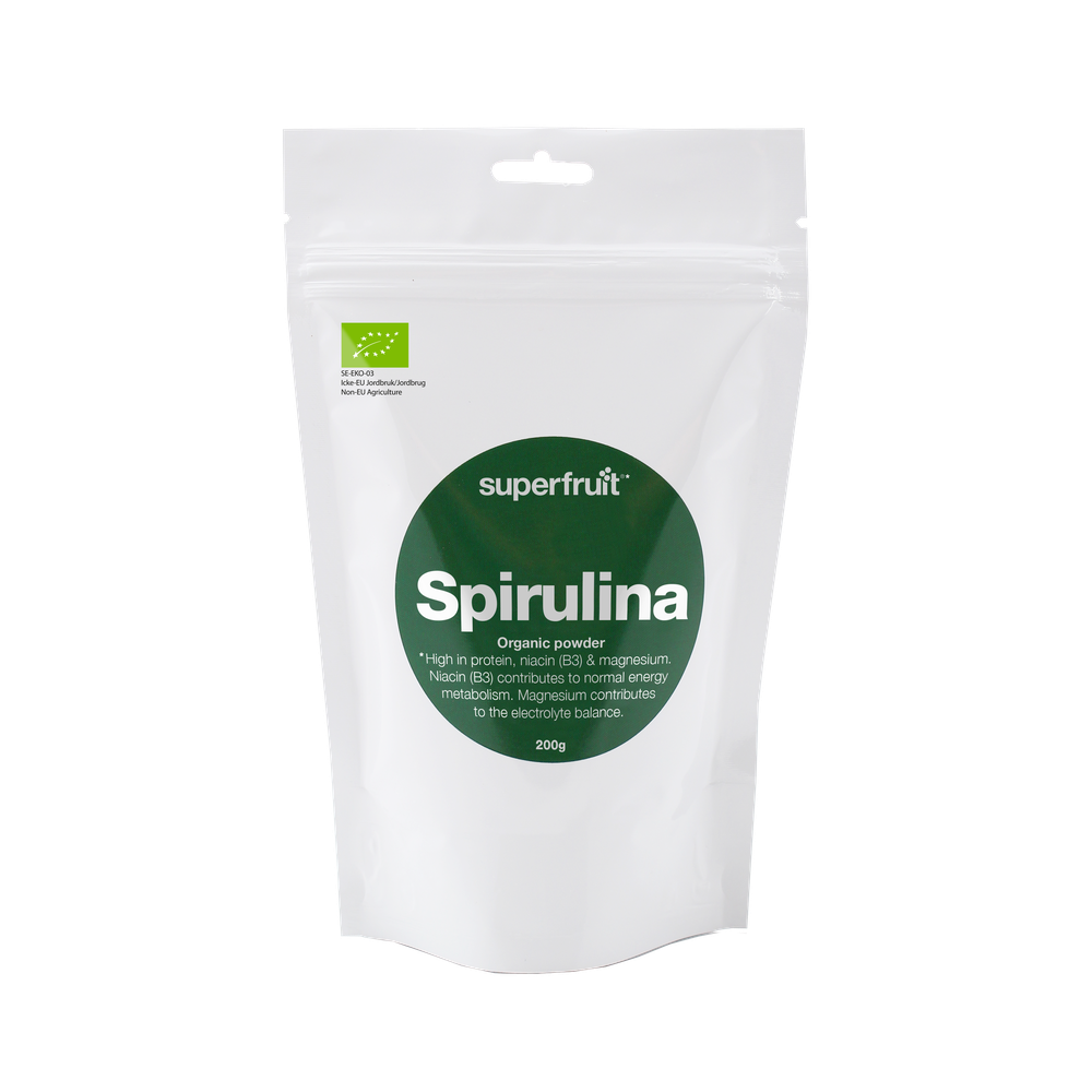Superfruit Spirulina Poeder Biologisch 200 gr