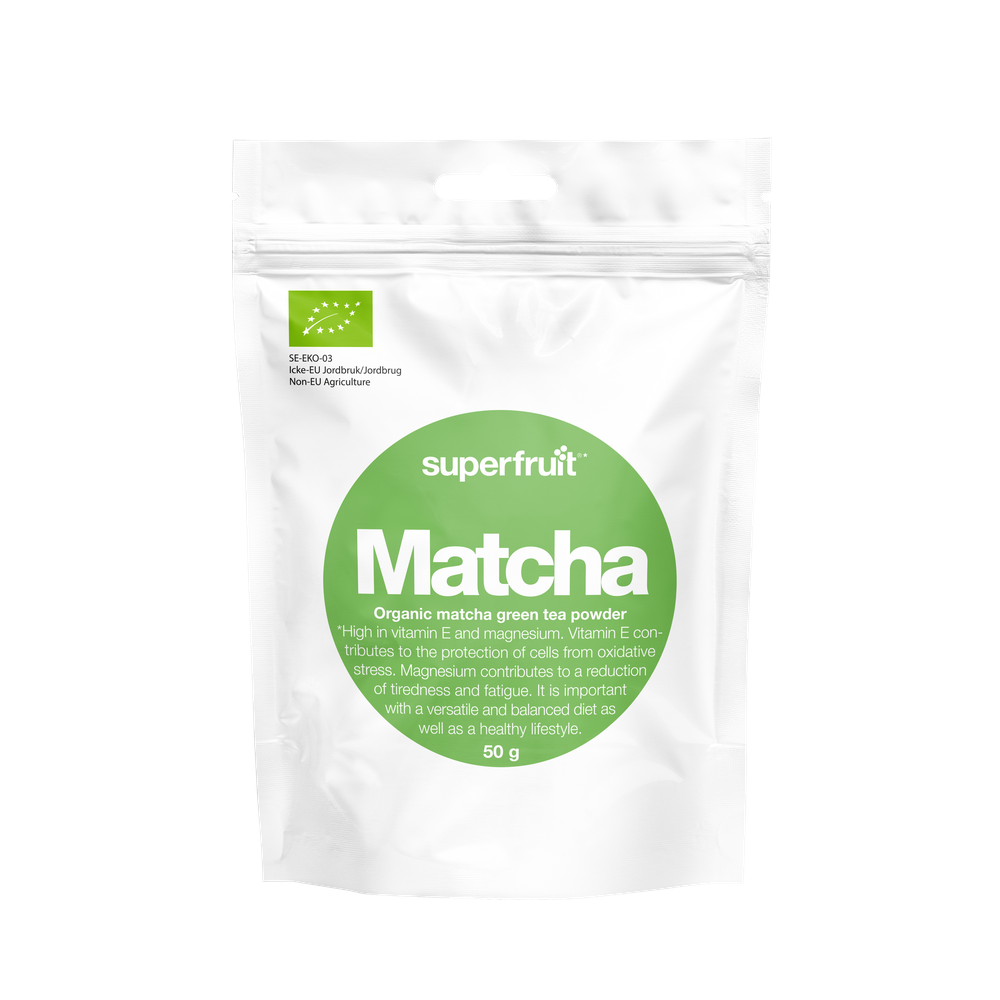 Superfruit Matcha Poeder Biologisch 50 gr