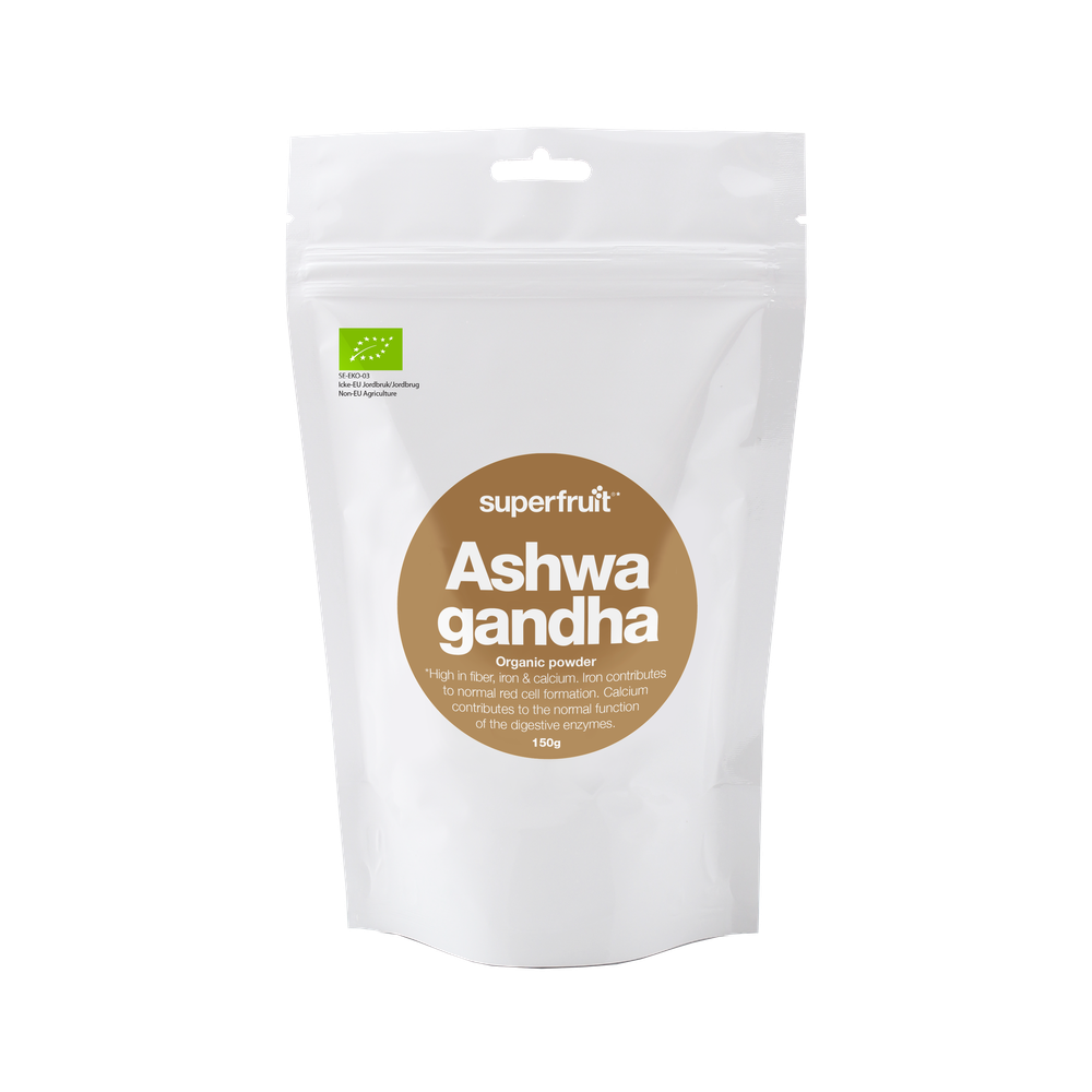 Superfruit Ashwagandha Poeder Biologisch 150 gr