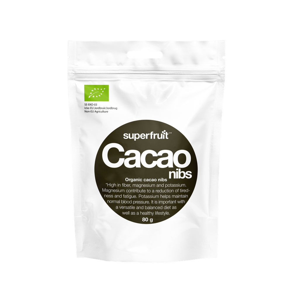 Superfruit Cacaonibs Biologisch 80 gr
