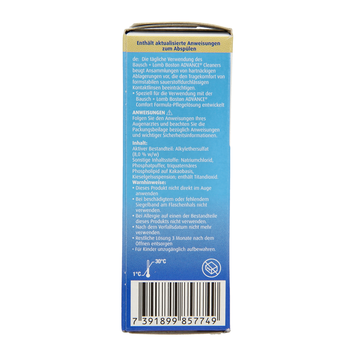 Bausch & Lomb Boston cleaner lenzenvloeistof 30 ml