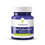 Vitakruid Actief foliumzuur 400 mcg 90 tabletten