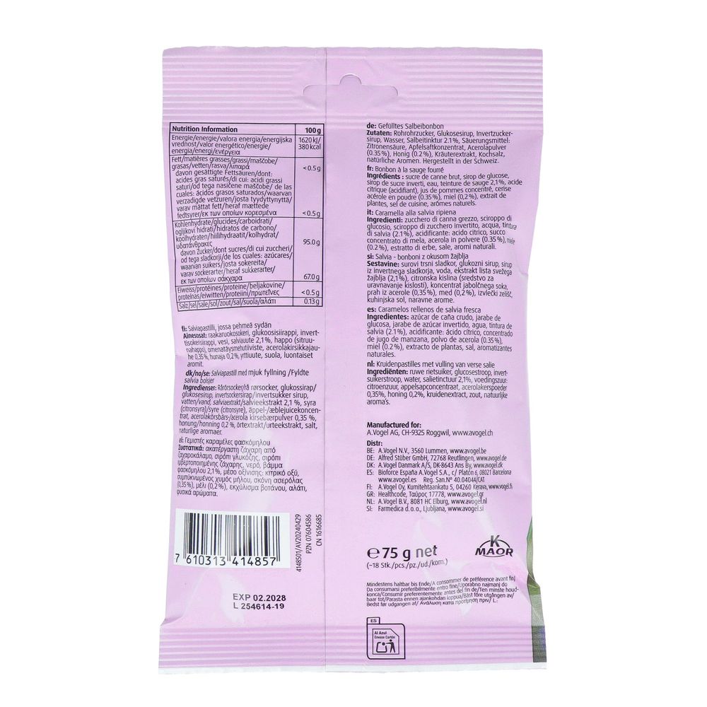 A.Vogel Salvia Bonbons 75 gram