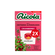Ricola Cranberry Suikervrij Doosje 100 gram