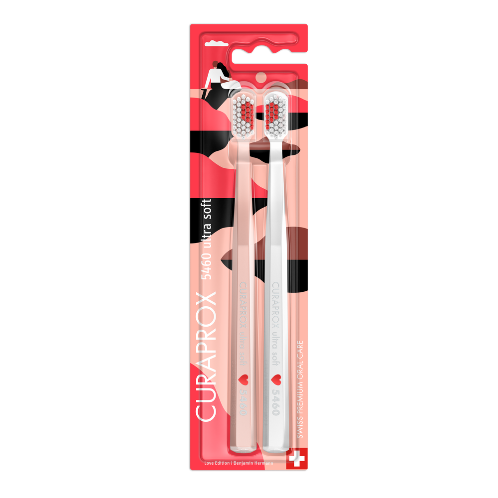Curaprox Tandenborstel 5460 Ultra Soft Love 2 st