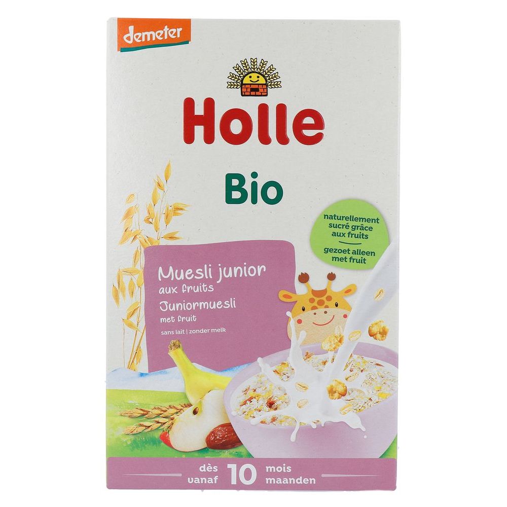 Holle Junior Muesli Met Fruit Bio 250 gr