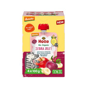 Holle Knijpfruit Zebra Beet Multipack 4 st