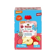 Holle Knijpfruit Apple Ant Multipack 4 st