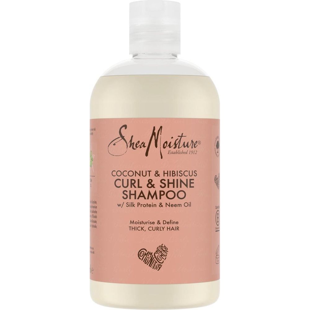 Shea Moisture Shampoo Curl & Shine Coconut & Hibiscus 384 ml