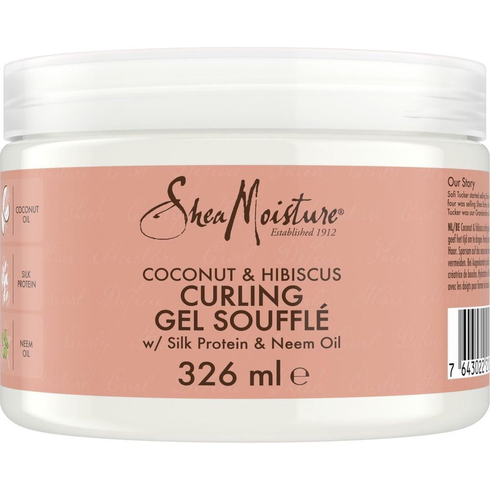 Shea Moisture Coconut & Hibiscus Curling Gel Soufflé 326 ml