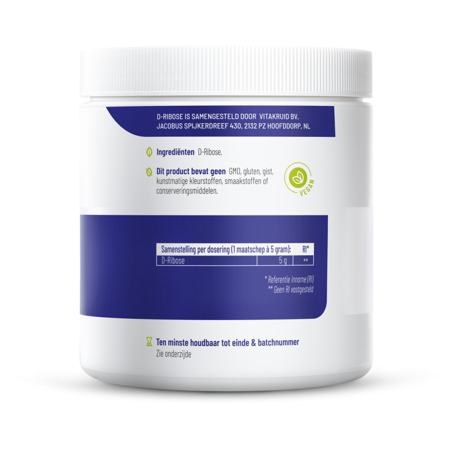 Vitakruid D-Ribose 450 gram