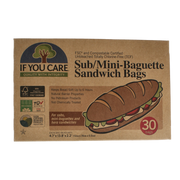 If You Care Mini baguette & sandwich bags 30 stuks