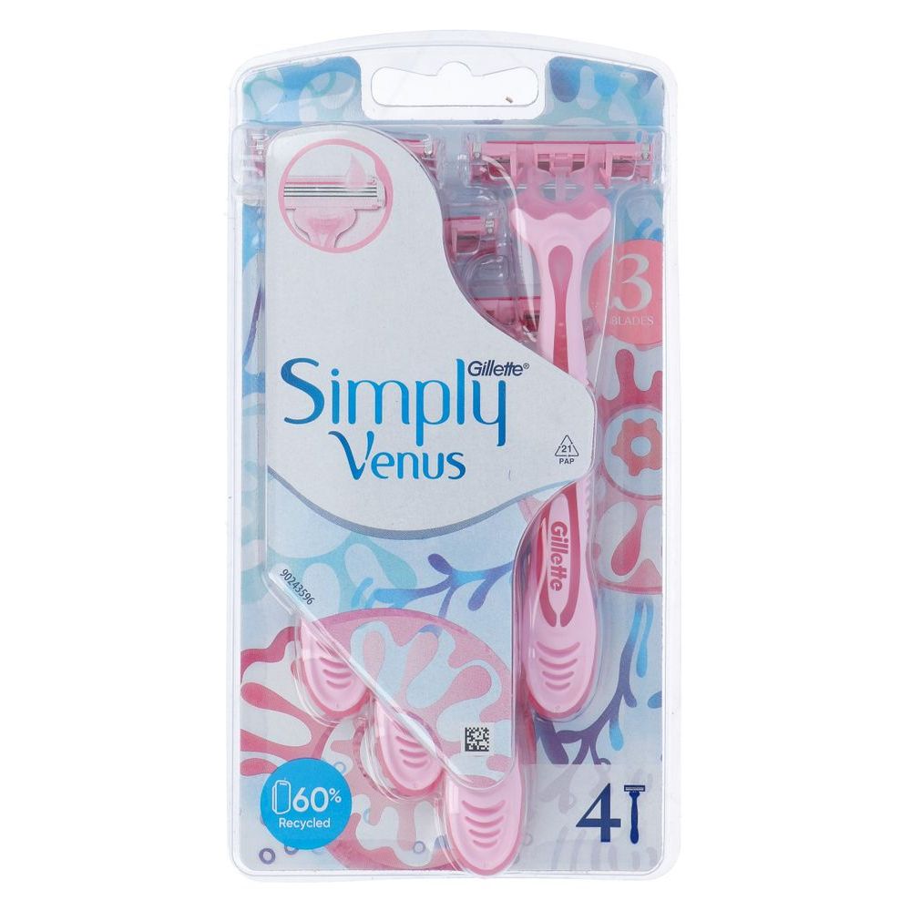 Gillette Venus Simply Wegwerpscheermesjes 4 st