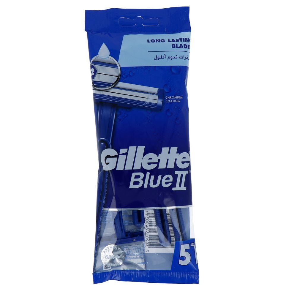 Gillette Blue II Wegwerpscheermesjes 5 st