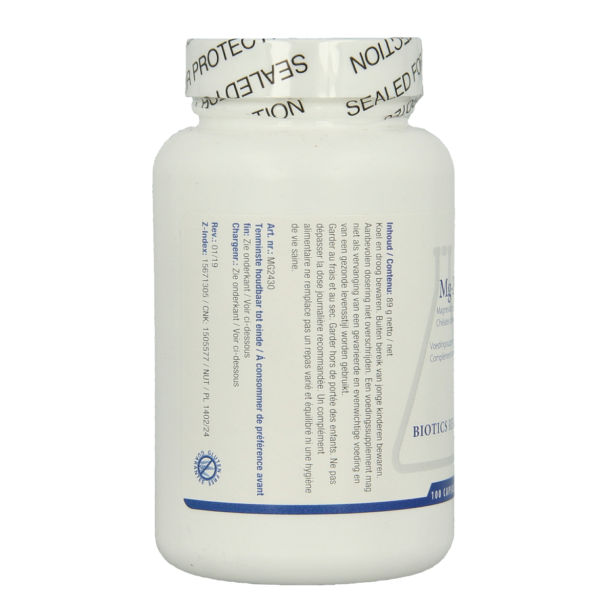 Biotics Mg-Zyme 100 mg 100 capsules