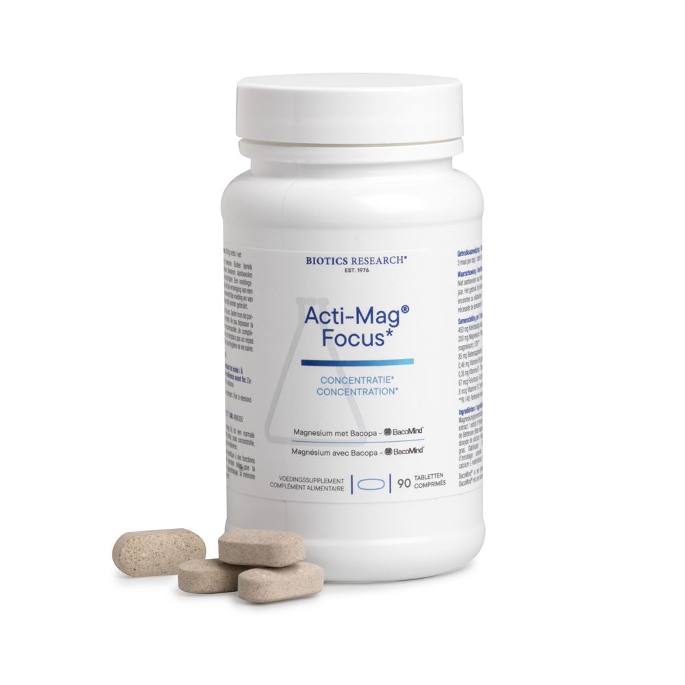 Biotics Acti mag focus 90 tabletten