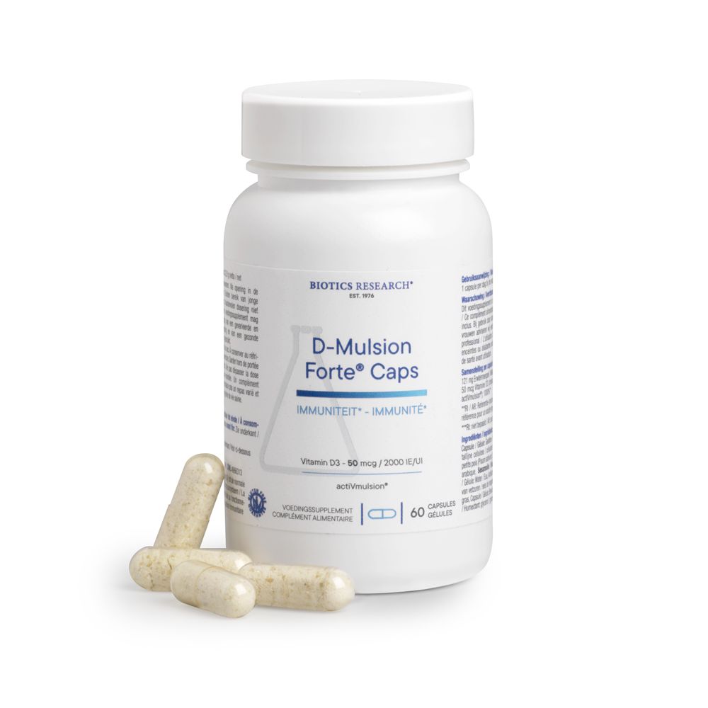 Biotics D Mulsion forte caps 60 capsules