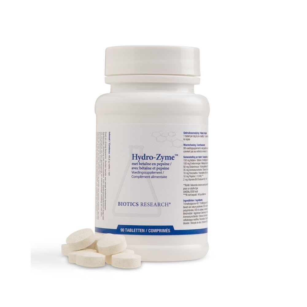 Biotics Hydro-Zyme 90 tabletten