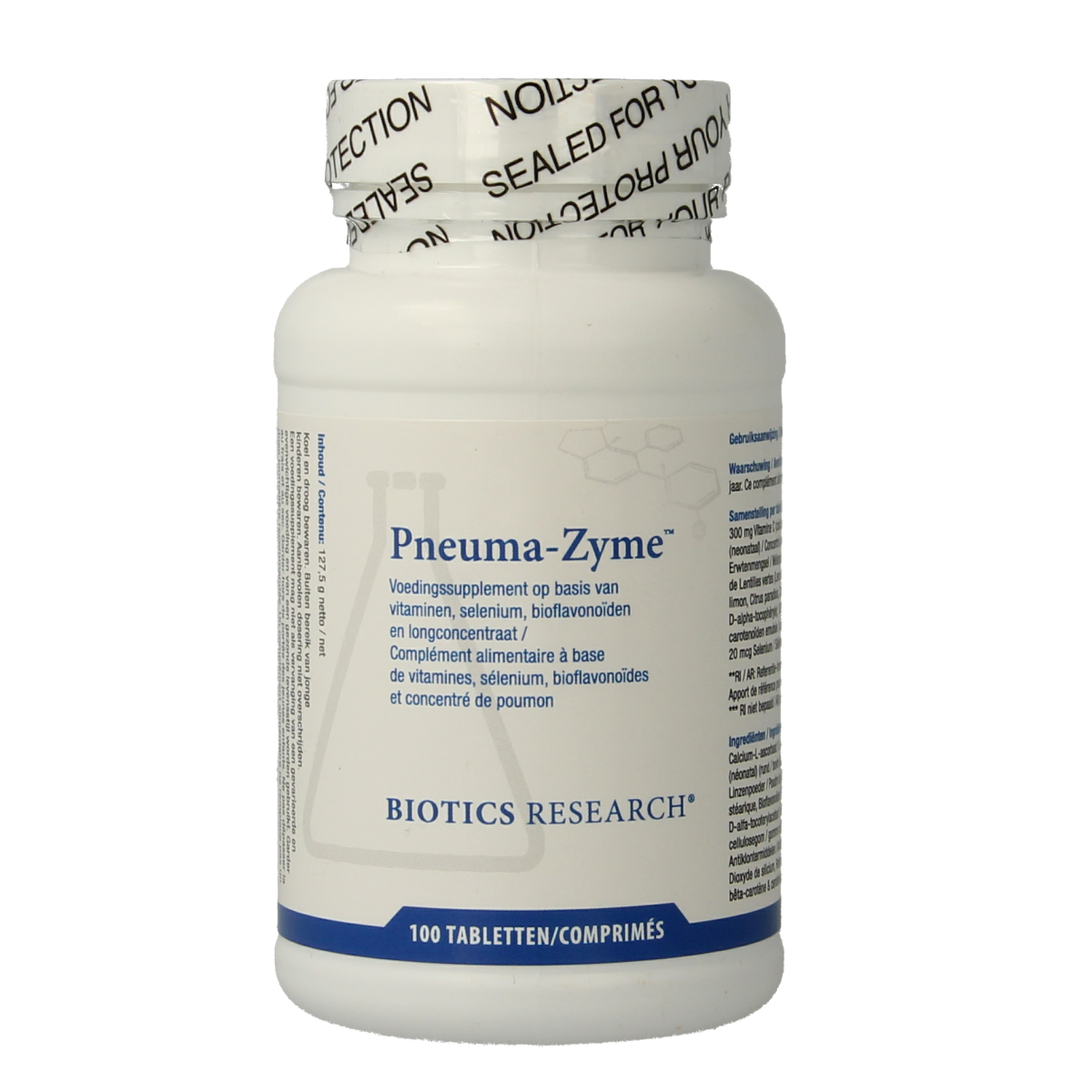 Biotics Pneuma-Zyme 100 tabletten